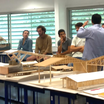 le jury final pour les étudiants de 4eme année de l’école d’architecture de Toulouse