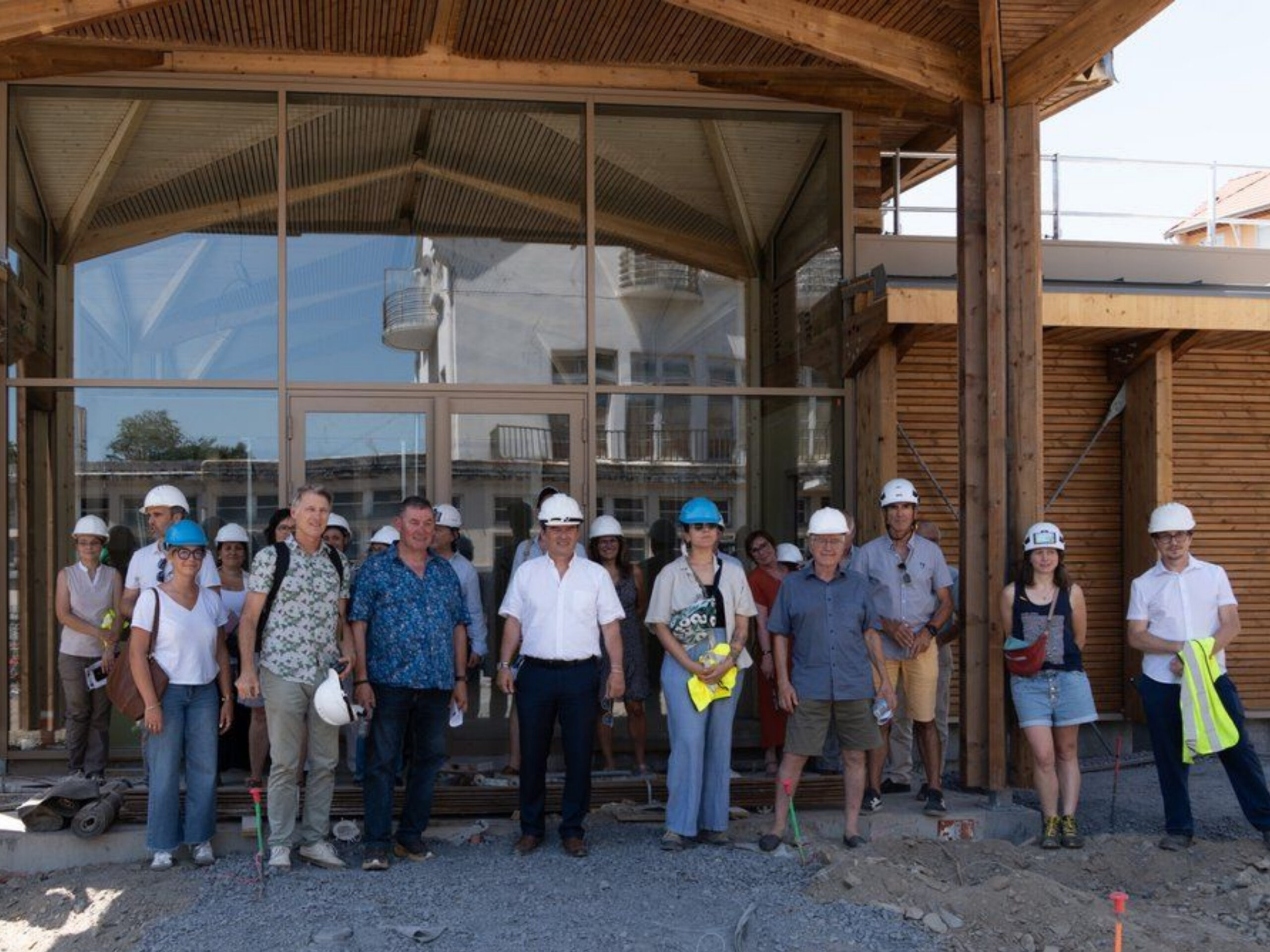 Chantier crèche de Lourdes